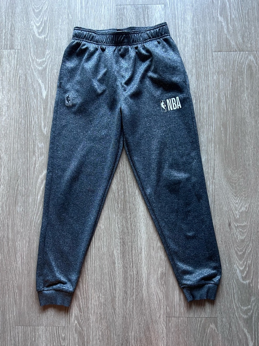 NBA Boys Fleece Jogger Sweatpants Charcoal Grey Size 14/16